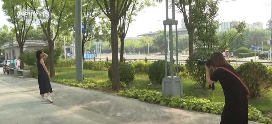 感受中轴线魅力 南中轴御道绿意流淌展新貌