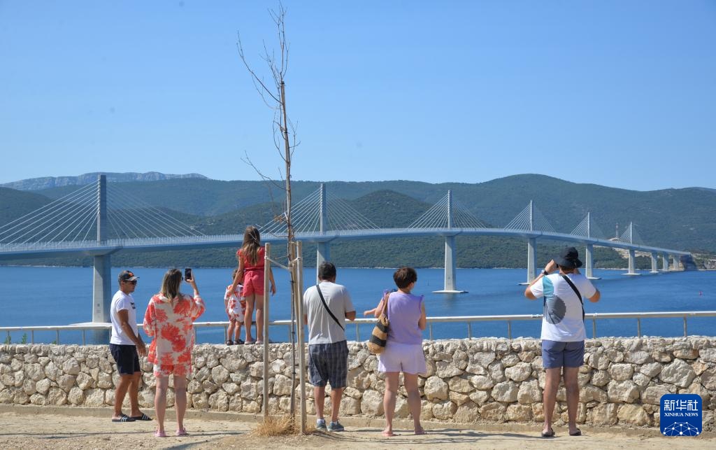 中企承建的克罗地亚佩列沙茨大桥通车两周年 中企承建的克罗地亚佩列沙茨大桥通车两周年
