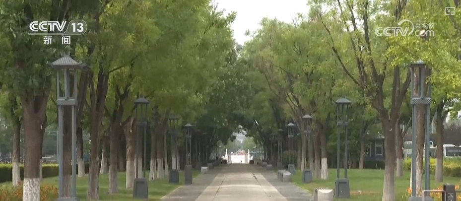 感受中轴线魅力 南中轴御道绿意流淌展新貌