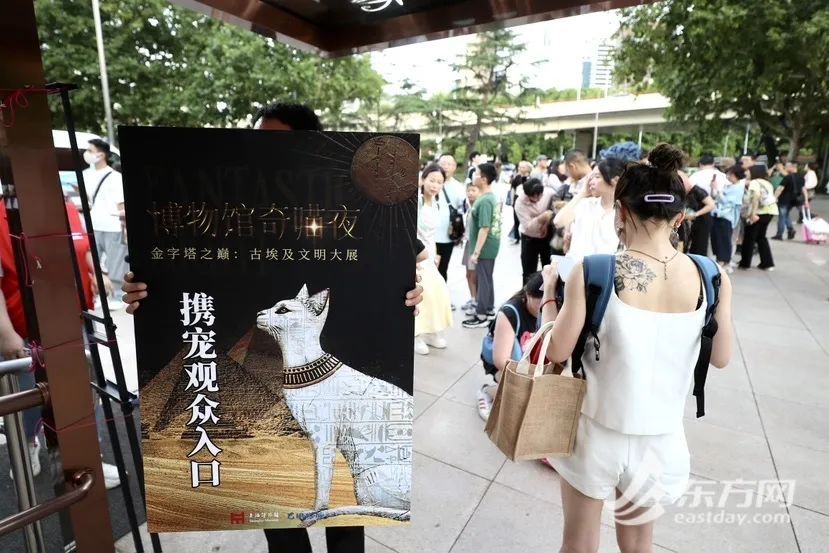 上海博物馆首场奇“喵”夜,200只猫咪盛装出席!“带我家社牛猫来看埃及老祖宗” 上海博物馆首场奇“喵”夜,200只猫咪盛装出席!“带我家社牛猫来看埃及老祖宗”
