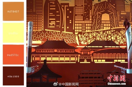 饱和度拉满这波奥运配色学起来