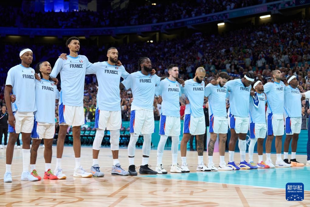 巴黎奥运会 | 篮球——男子小组赛：法国队胜巴西队