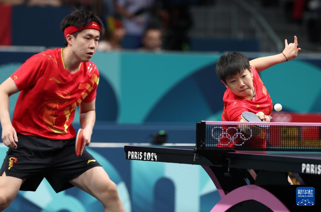 乒乓球——混双:王楚钦/孙颖莎晋级八强 乒乓球——混双:王楚钦/孙颖莎晋级八强