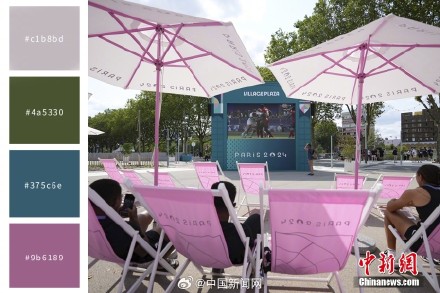 饱和度拉满这波奥运配色学起来