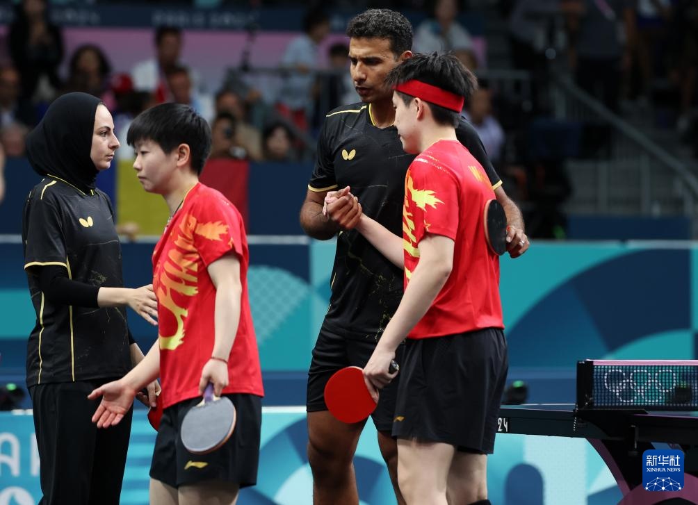 乒乓球——混双:王楚钦/孙颖莎晋级八强 乒乓球——混双:王楚钦/孙颖莎晋级八强