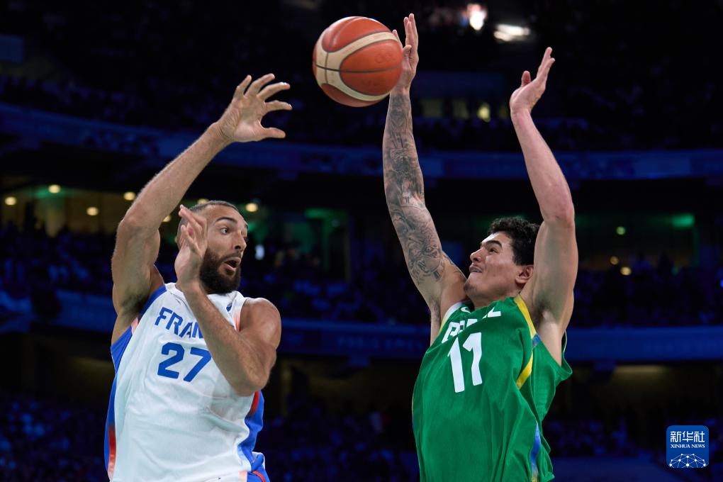 巴黎奥运会 | 篮球——男子小组赛：法国队胜巴西队