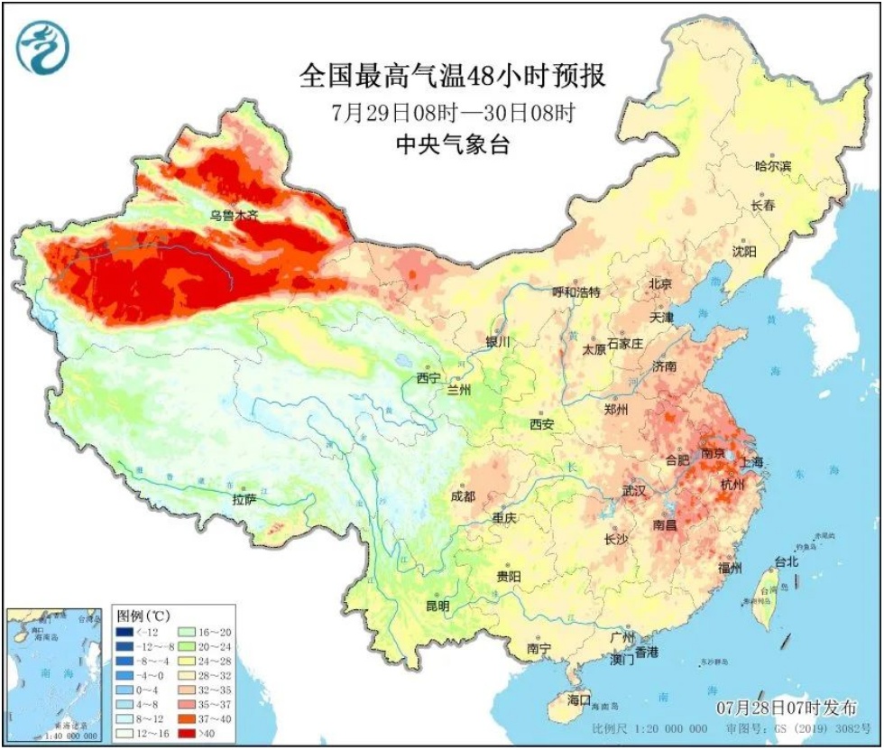 极端接近40℃，新一轮热浪来袭！未来8～10天，上海持续高温