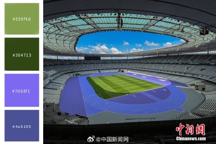 饱和度拉满这波奥运配色学起来