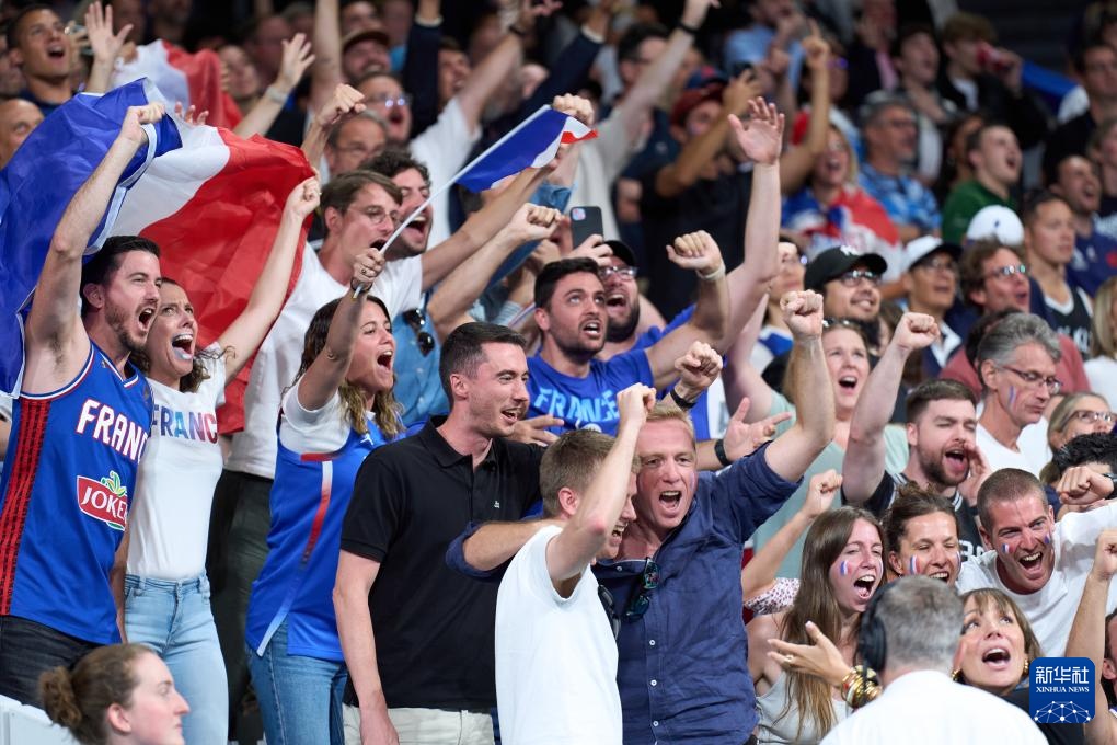 巴黎奥运会 | 篮球——男子小组赛：法国队胜巴西队