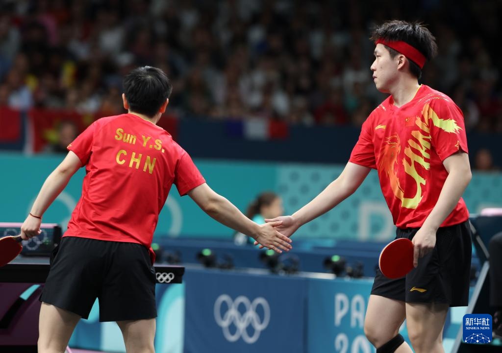 乒乓球——混双:王楚钦/孙颖莎晋级八强 乒乓球——混双:王楚钦/孙颖莎晋级八强