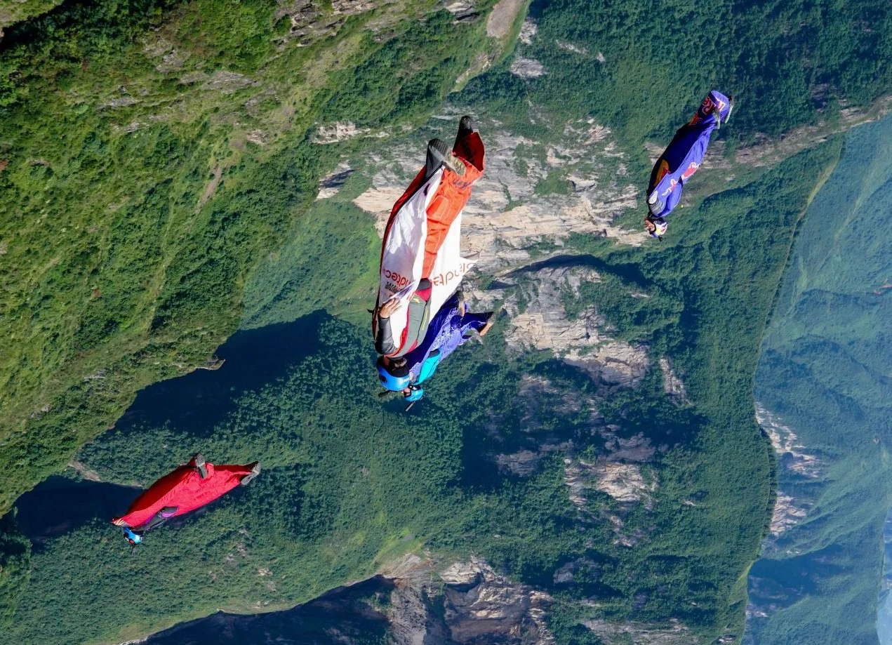 第一视角！感受这项全国不到10名运动员的极限运动