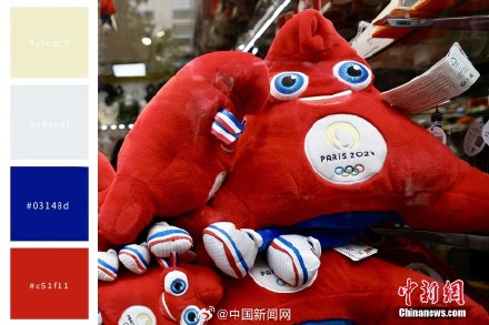 饱和度拉满这波奥运配色学起来