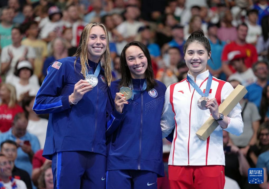 巴黎奥运会丨游泳——女子100米蝶泳张雨霏摘铜 巴黎奥运会丨游泳——女子100米蝶泳张雨霏摘铜
