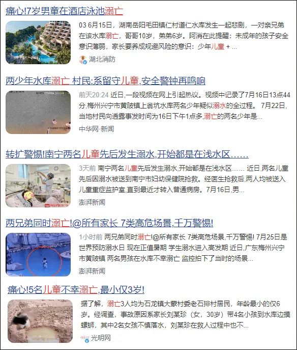 未成年人“头号杀手”,竟是它! 未成年人“头号杀手”,竟是它!