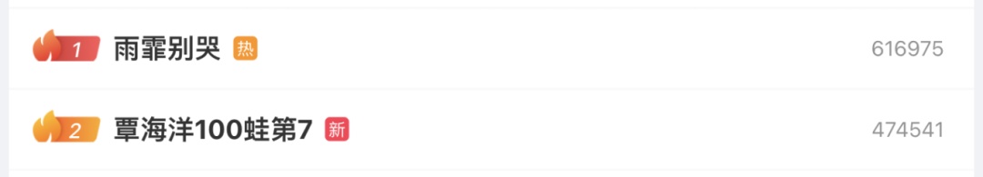 覃海洋最后50米从第一到第七，发生了啥？“雨霏别哭”热搜第一！徐嘉余霸气表态→