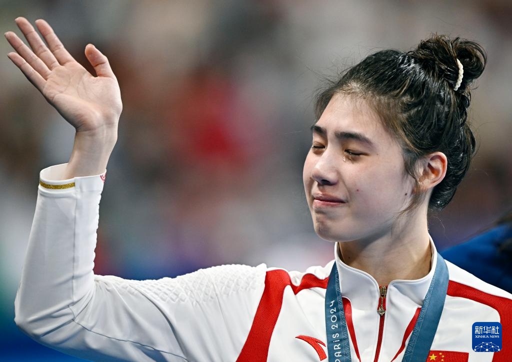 巴黎奥运会丨游泳——女子100米蝶泳张雨霏摘铜 巴黎奥运会丨游泳——女子100米蝶泳张雨霏摘铜