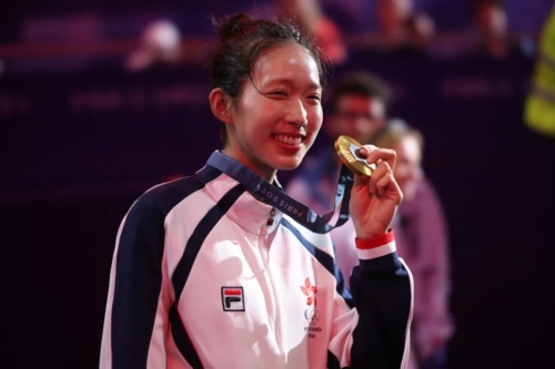 中国人民大学学子江旻憓 巴黎奥运夺金
