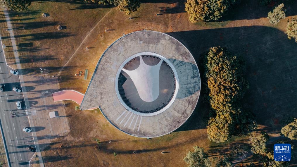 巴西利亚的城市中轴线掠影