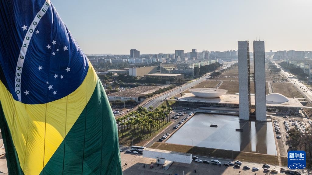 巴西利亚的城市中轴线掠影