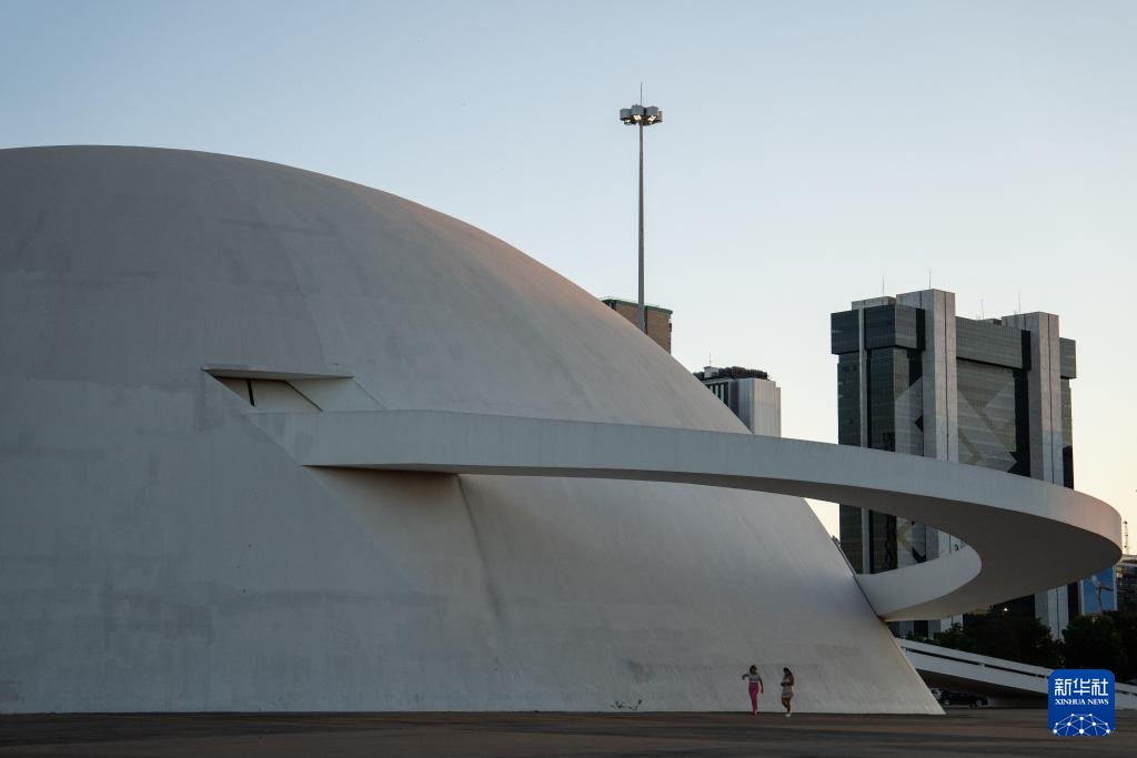 巴西利亚的城市中轴线掠影