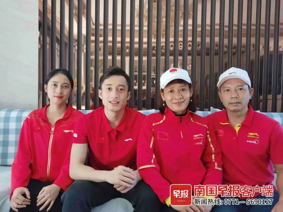 祝贺！广西籍选手练俊杰与搭档杨昊联手夺金