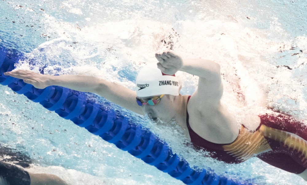张雨霏回应“痛失金牌” 张雨霏回应“痛失金牌”