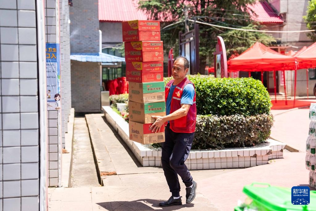 聚焦防汛抗洪｜探访湖南湘潭县转移群众安置点