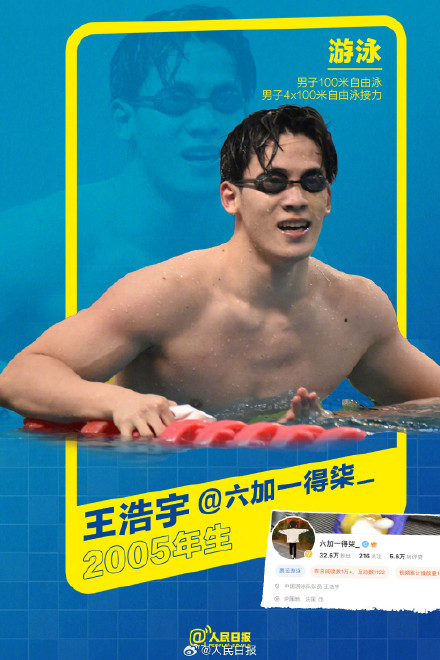 给世界一点00后震撼！奥运小孩哥小孩姐是会起网名的