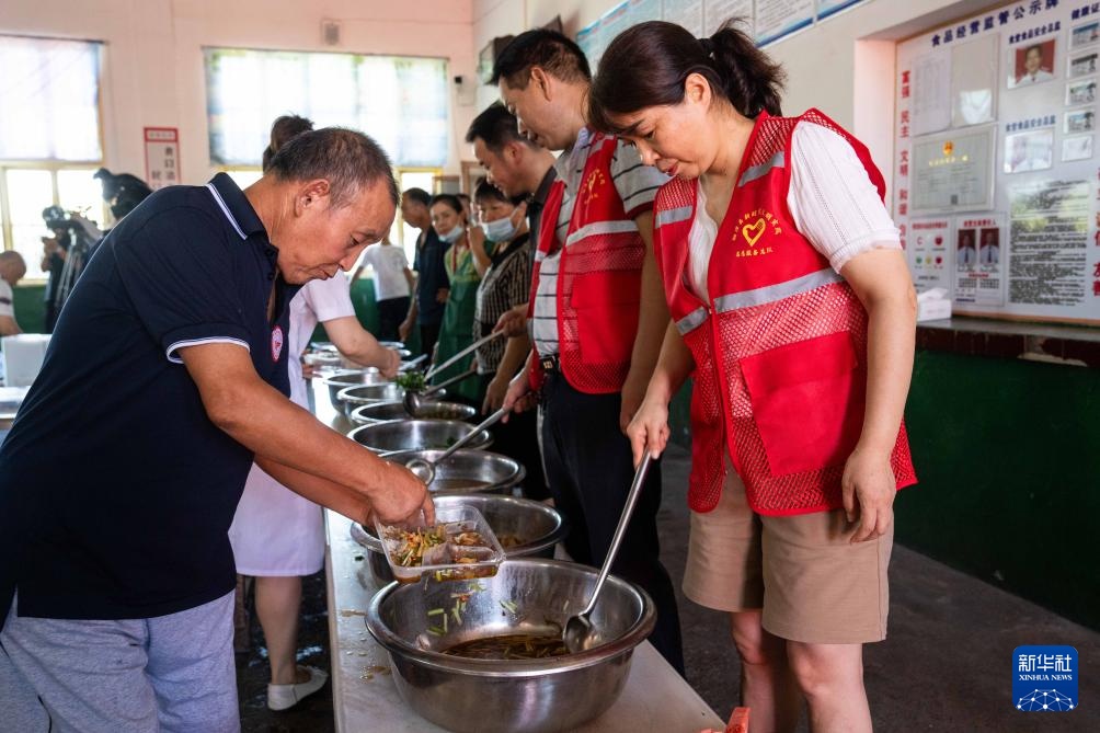 聚焦防汛抗洪｜探访湖南湘潭县转移群众安置点