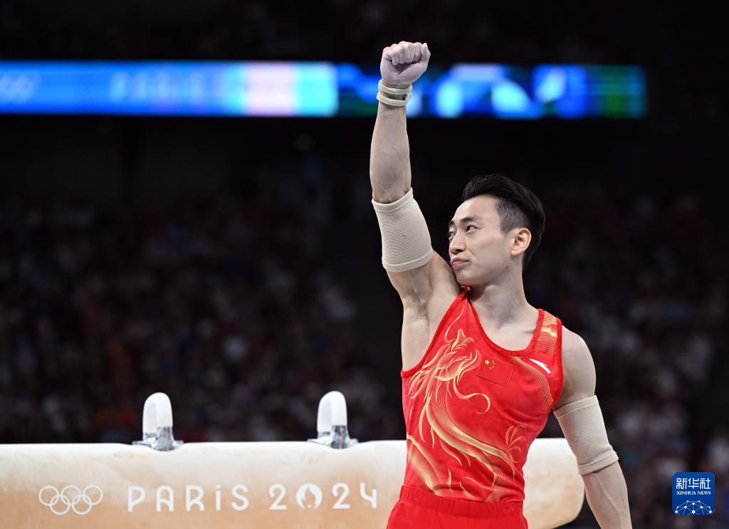 巴黎奥运会丨体操——男子团体决赛：中国队获得亚军