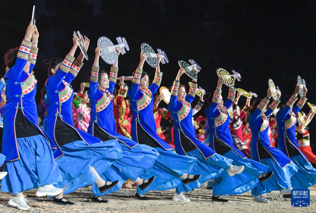 贵州威宁:欢庆彝族火把节 贵州威宁:欢庆彝族火把节