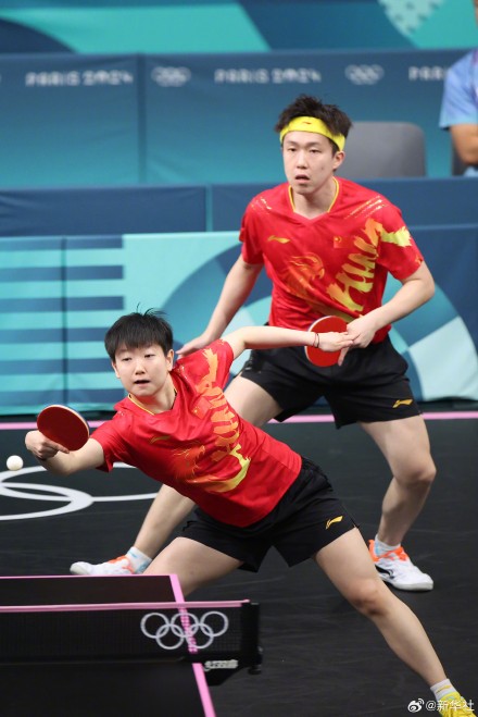 祝贺！莎头组合挺进混双决赛