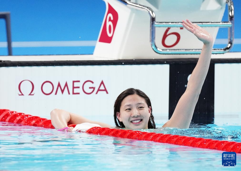 巴黎奥运会丨游泳——女子100米蛙泳唐钱婷获亚军 巴黎奥运会丨游泳——女子100米蛙泳唐钱婷获亚军