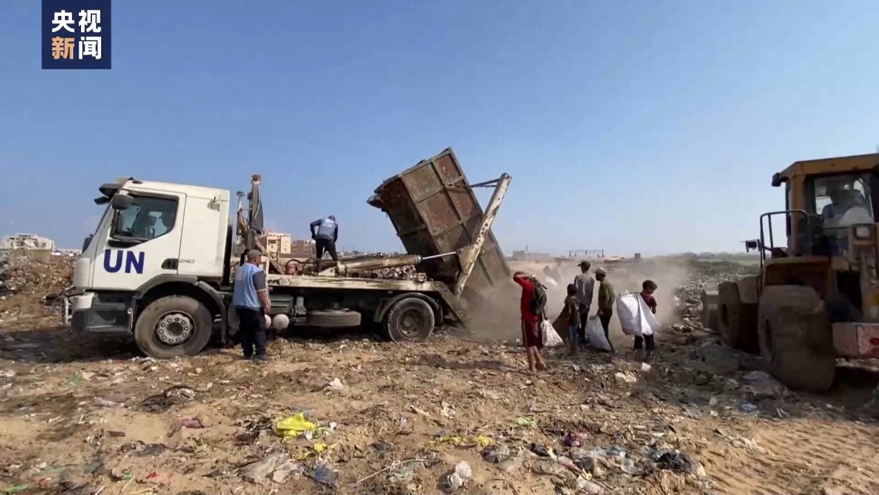 可用水源缺乏 卫生状况恶劣 加沙地带成脊髓灰质炎流行区