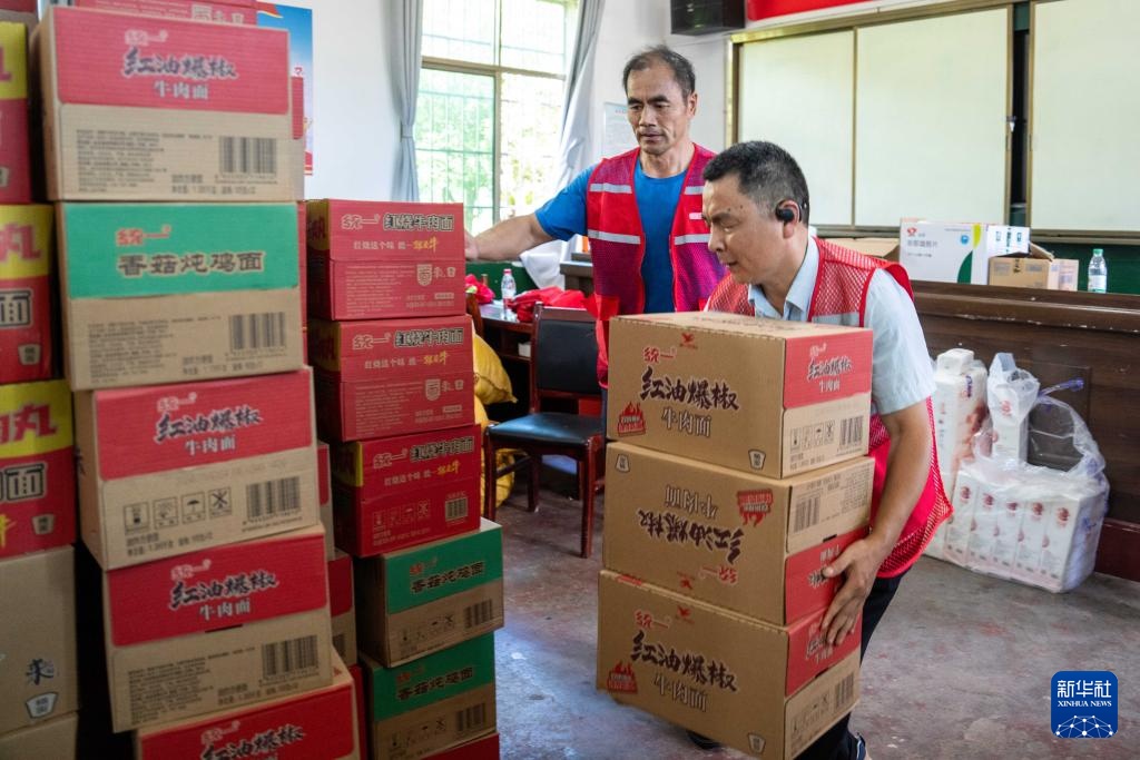 聚焦防汛抗洪｜探访湖南湘潭县转移群众安置点