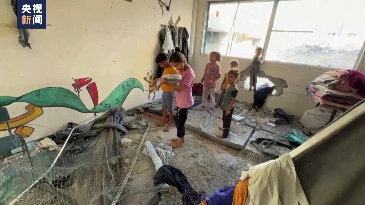 可用水源缺乏 卫生状况恶劣 加沙地带成脊髓灰质炎流行区