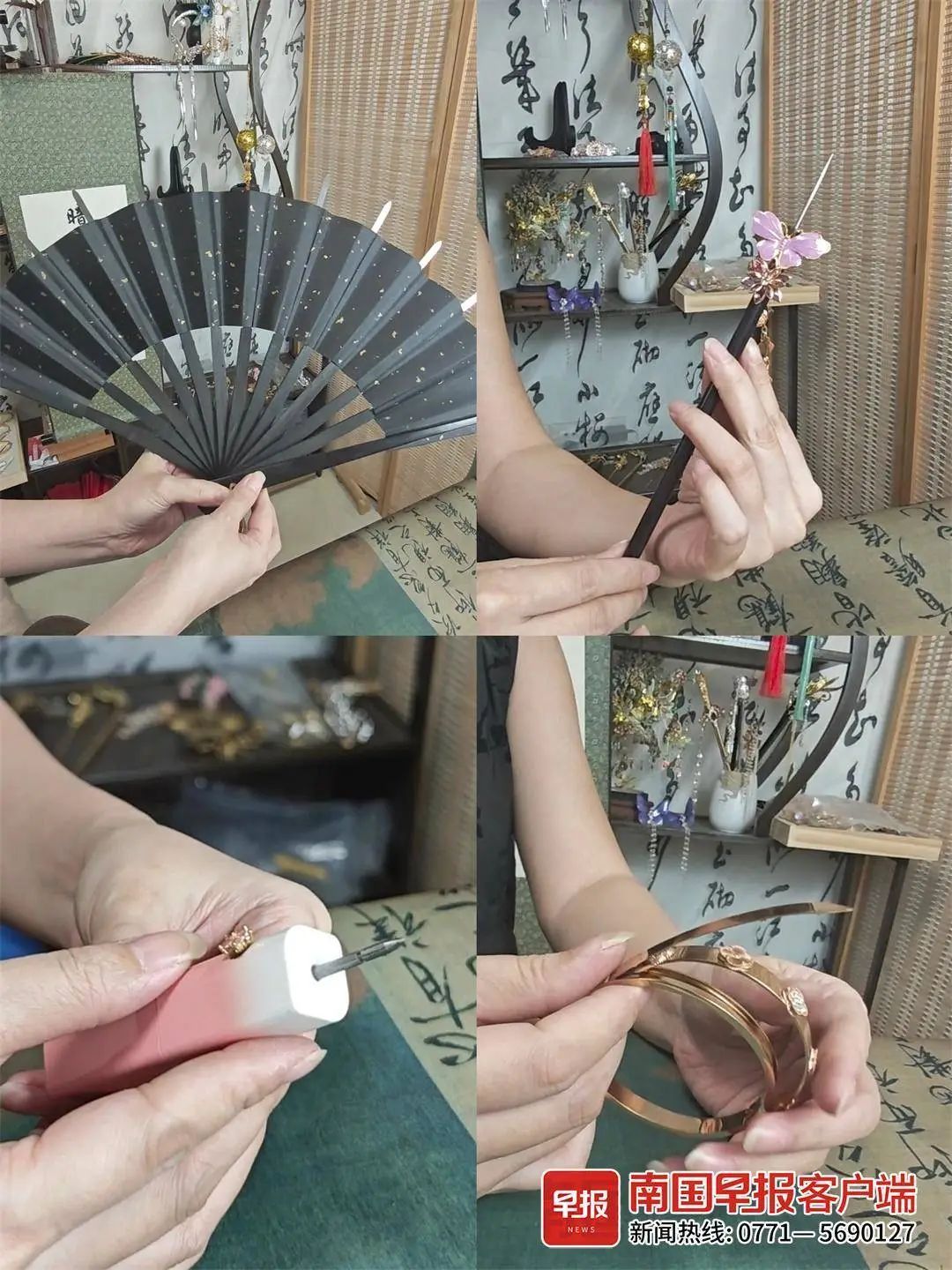 孔雀翎、暴雨梨花针……南宁美女博主制作上百件暗器，引发网友关注