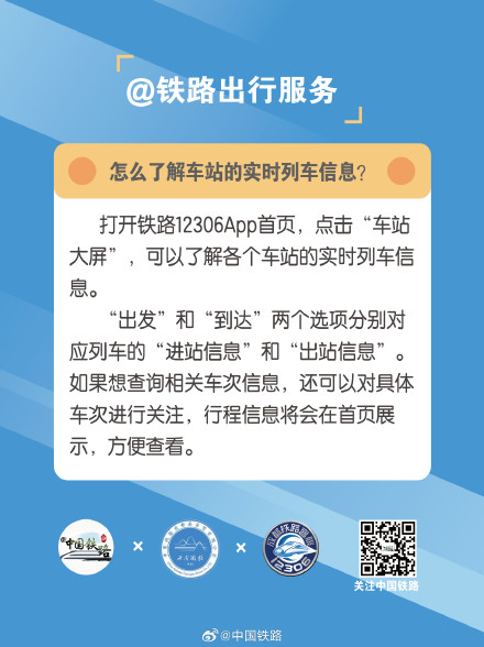怎么了解车站的实时列车信息？