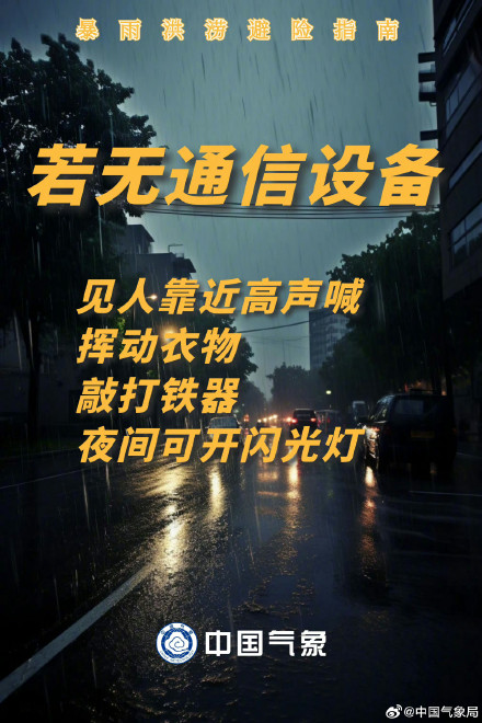 暴雨内涝自救避险指南 暴雨内涝自救避险指南