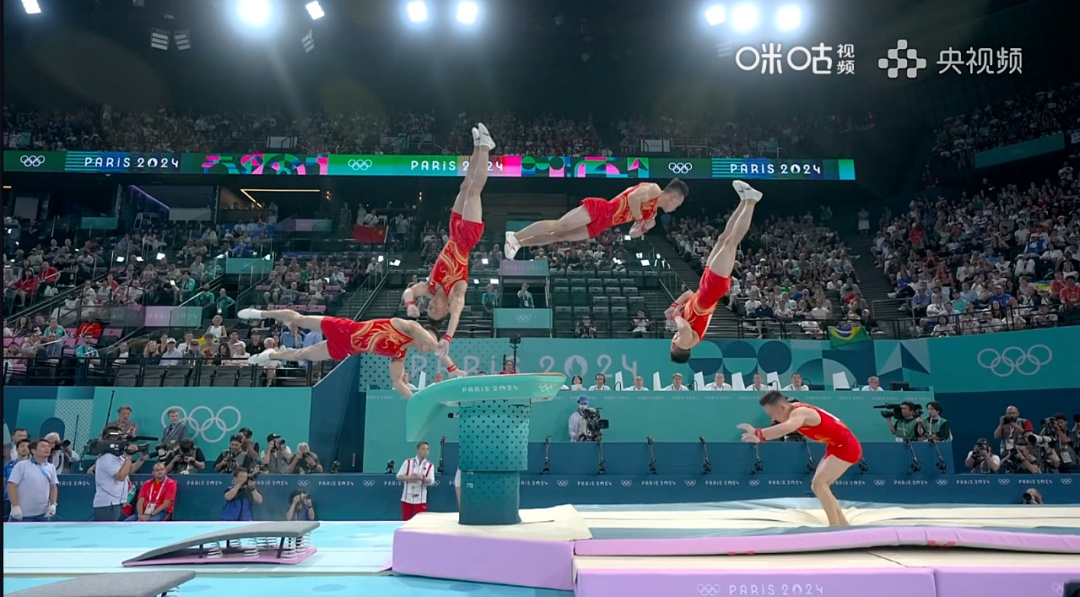 唐钱婷获得巴黎奥运会上海选手首枚奖牌！徐嘉余、中国体操男团摘银！