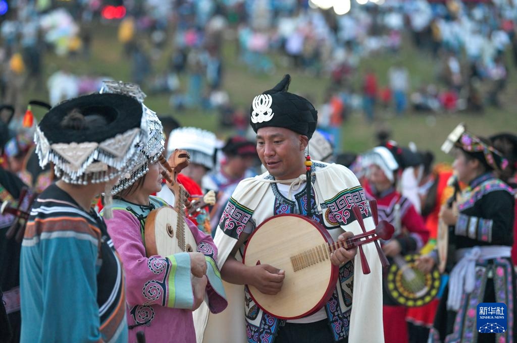 贵州威宁:欢庆彝族火把节 贵州威宁:欢庆彝族火把节