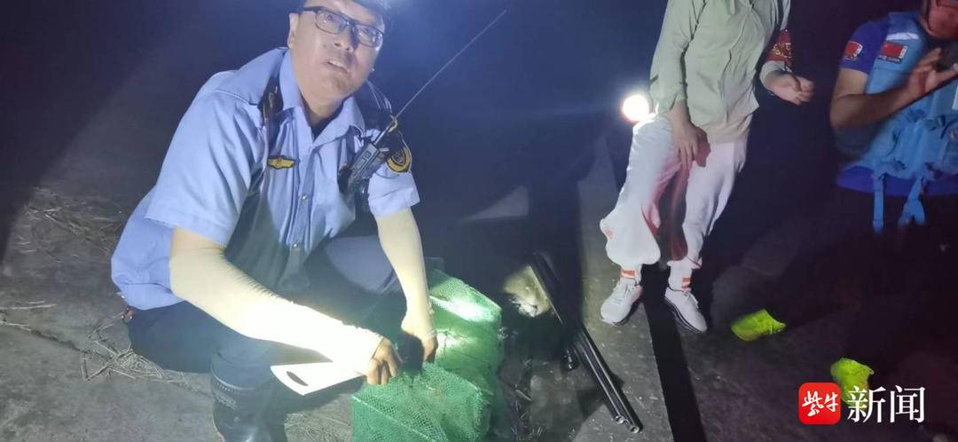 风大浪急!三男子长江芦苇荡里偷捕被抓 风大浪急!三男子长江芦苇荡里偷捕被抓