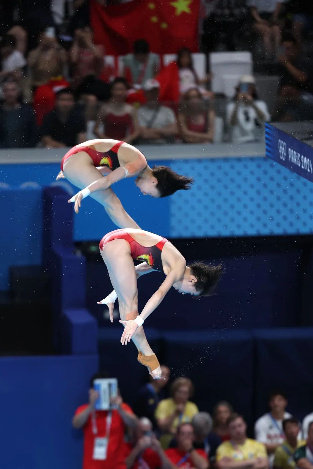 “水花消失术”再现!全红婵、陈芋汐携手夺冠! “水花消失术”再现!全红婵、陈芋汐携手夺冠!