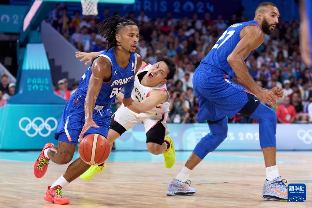 巴黎奥运会|篮球——男子小组赛:法国队胜日本队 巴黎奥运会|篮球——男子小组赛:法国队胜日本队