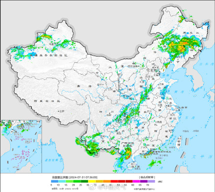 东北成为强降雨核心区 东北成为强降雨核心区