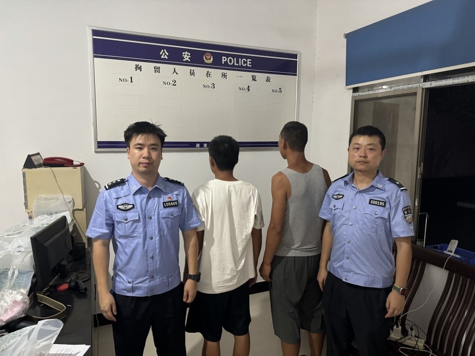 河堤有可疑车辆？原是常德两男子用气枪打鸟，民警：拘留