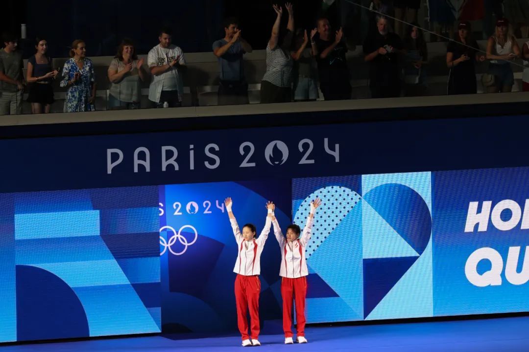 “水花消失术”再现!全红婵、陈芋汐携手夺冠! “水花消失术”再现!全红婵、陈芋汐携手夺冠!