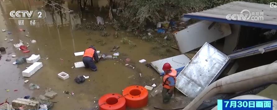吉林临江降雨减弱 清淤排涝有序进行