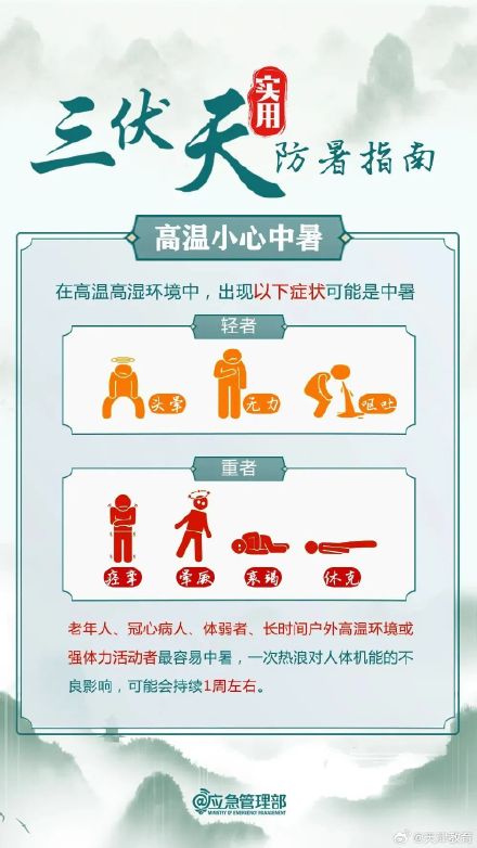 三伏天高温“烤”验，带娃出游请收好这份消暑“凉”策