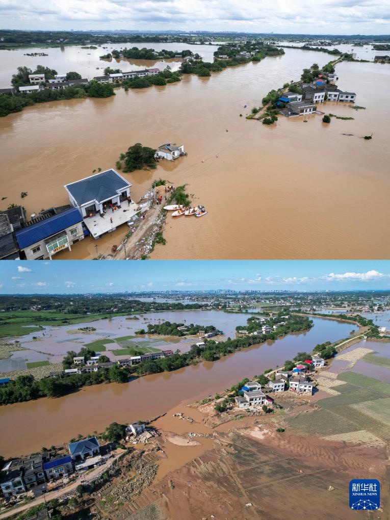 新华视点｜湖南湘潭涓水决口一线观察